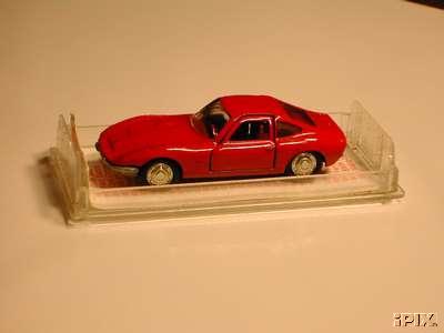 Opel Gt 1900. Schuco 166 Opel GT 1900 Red