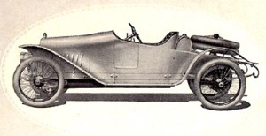  8/30hp special racing type, 4-sylinterinen, 34hp, 2 litraa tilavuutta